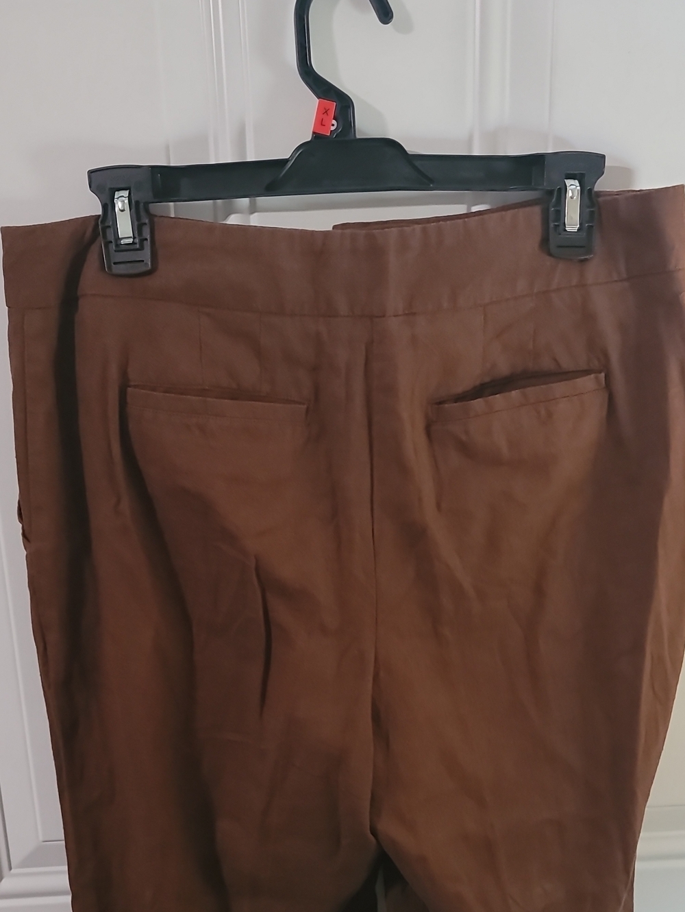 Talbots Brown Straight-Leg Dress Trousers - Picture 10 of 10